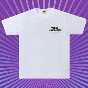 A Bathing Ape White Tokyo Harajuku Tee